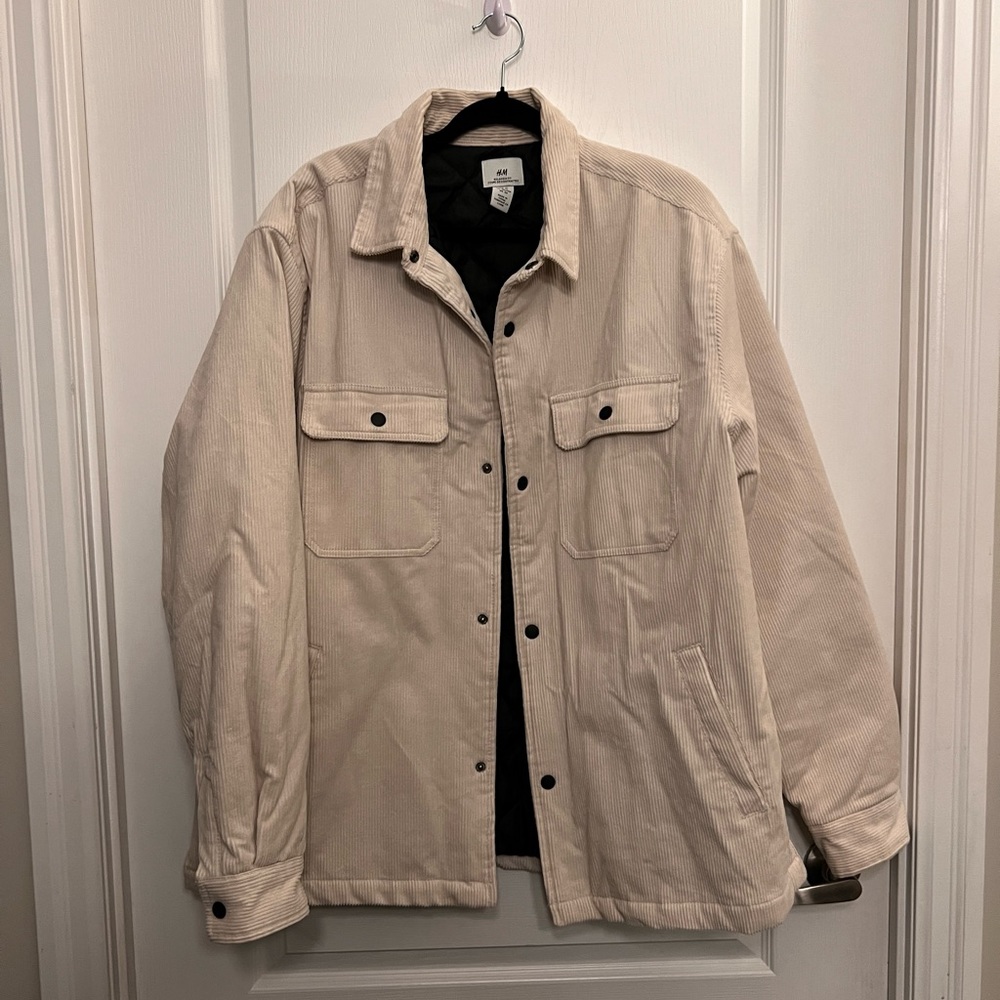 H&M Cream Shacket